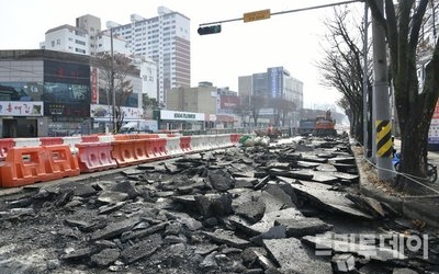 중동발 아스팔트도 대란…광주 도로공사 스톱